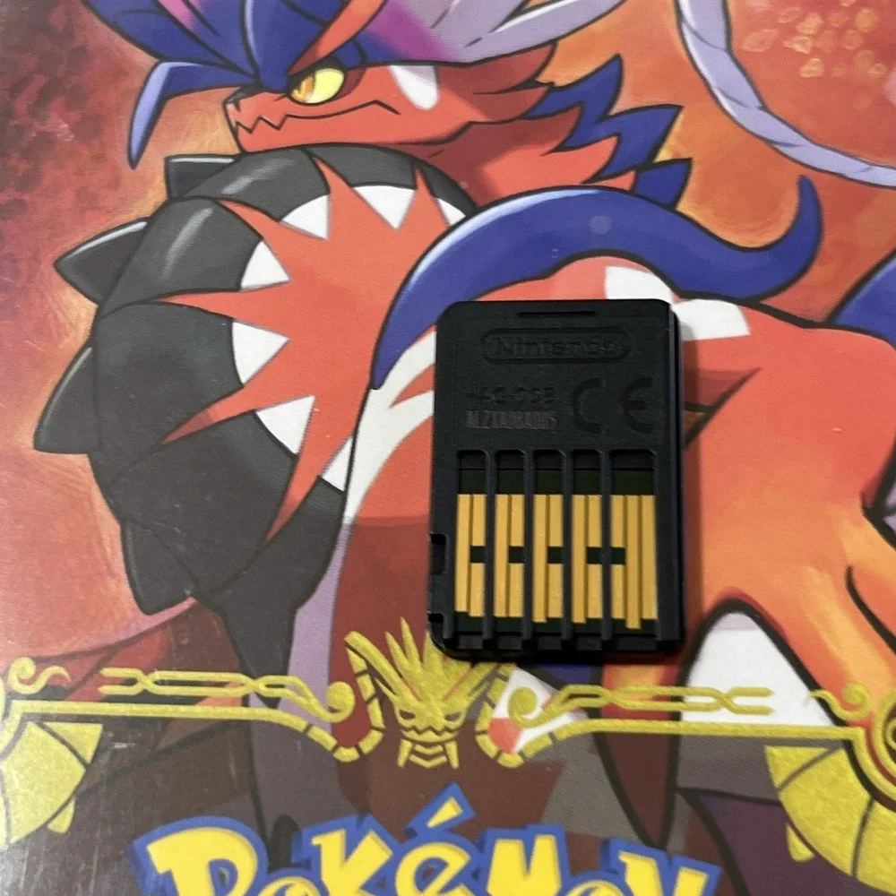 Pokemon Scarlet & Violet Double Pack Nintendo Switch CIB w/Unused 200 Poke Ball